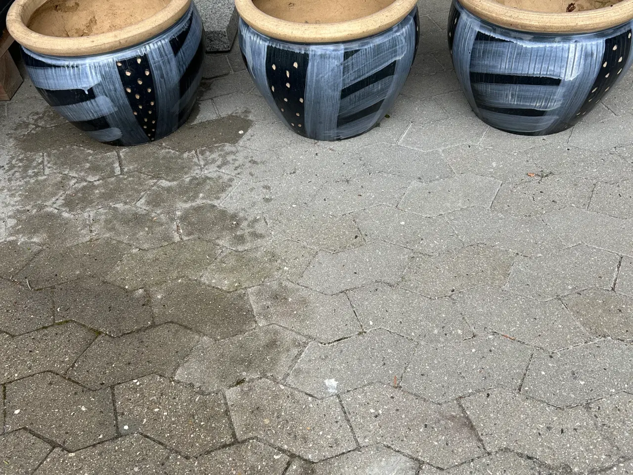 Billede 2 - Plantekrukker store 3 stk.!