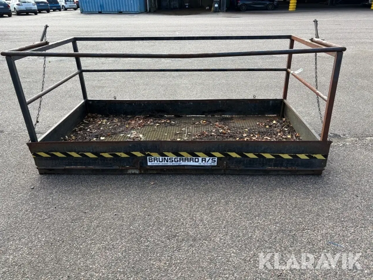 Billede 6 - Mandskabs kurv KIRK Maskinfabrik