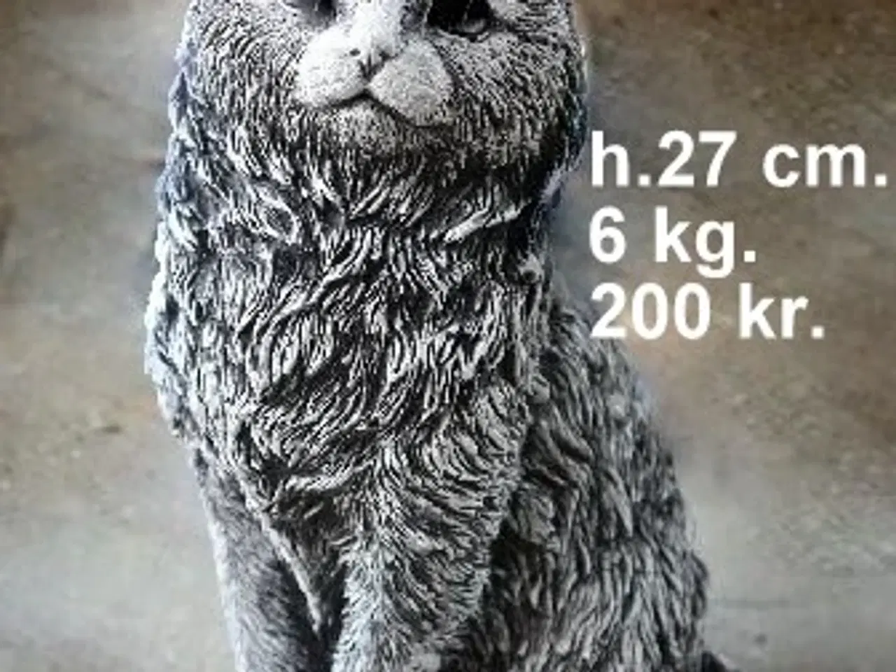 Billede 3 - 🐱 Havefigur – KATTE - mange modeller