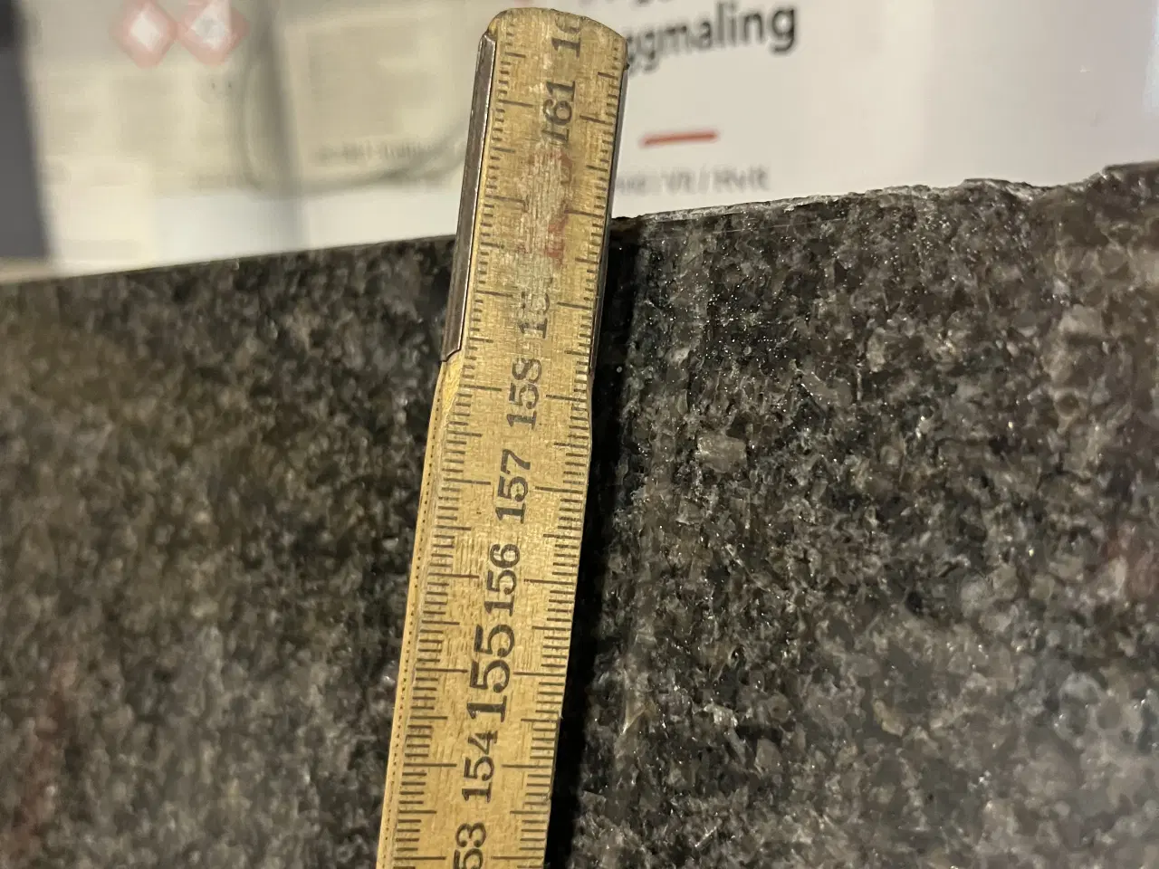 Billede 6 - Flot mørk Granit bordplade