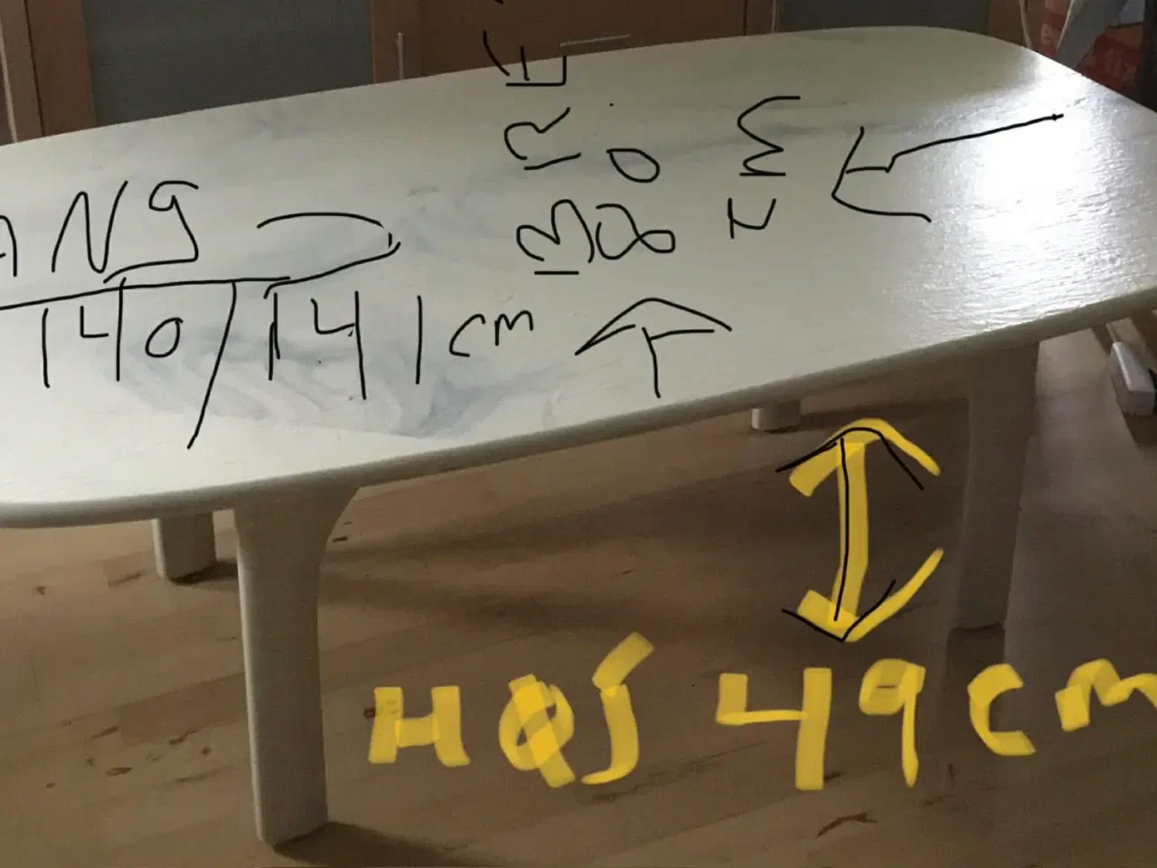 Billede 2 - Marmor sofa bord