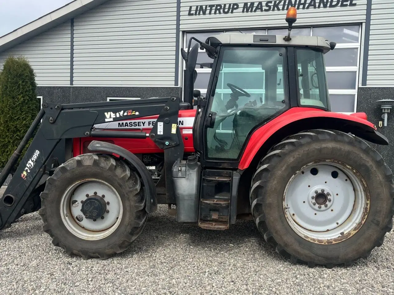 Billede 12 - Massey Ferguson 6480 Dyna 4 Med frontlift og frontlæsser