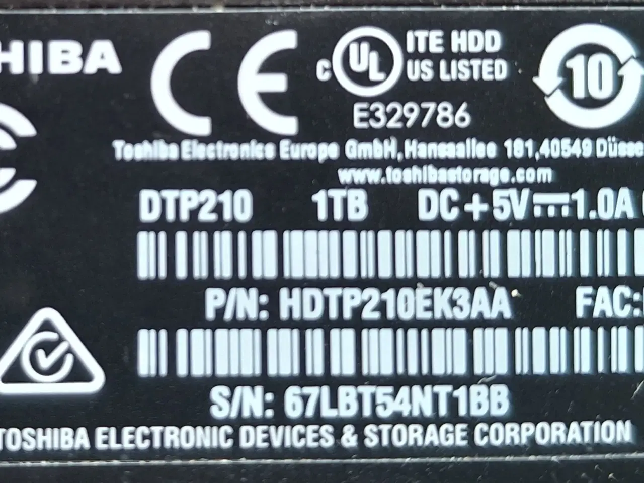 Billede 6 - Toshiba 1 tb ekstern harddisk