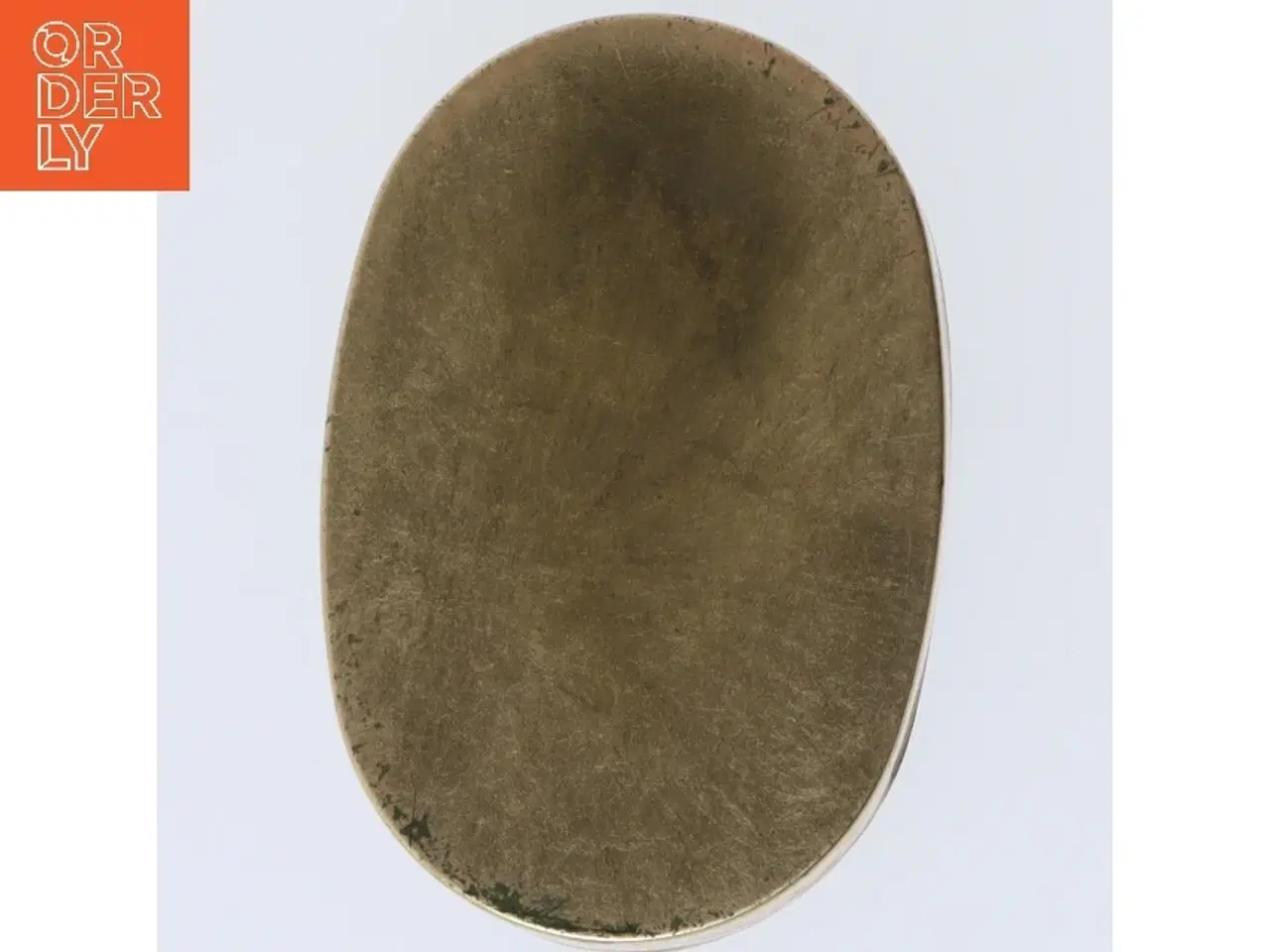 Billede 3 - Vintage oval dåse (str. Ø 9x Ø 6x2 cm)