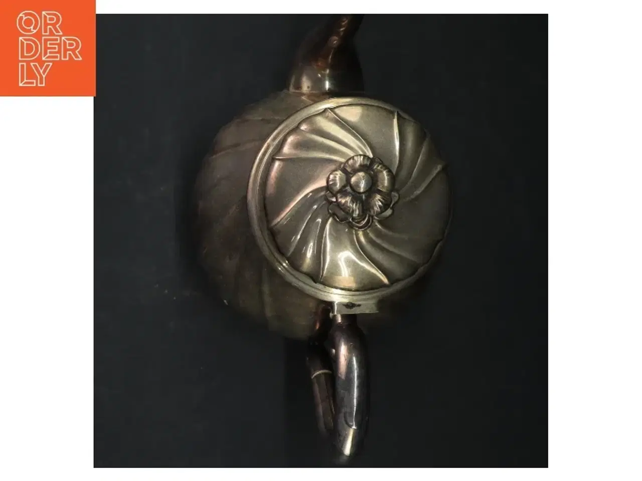 Billede 4 - Vintage tekande i metal (str. 25 cm)