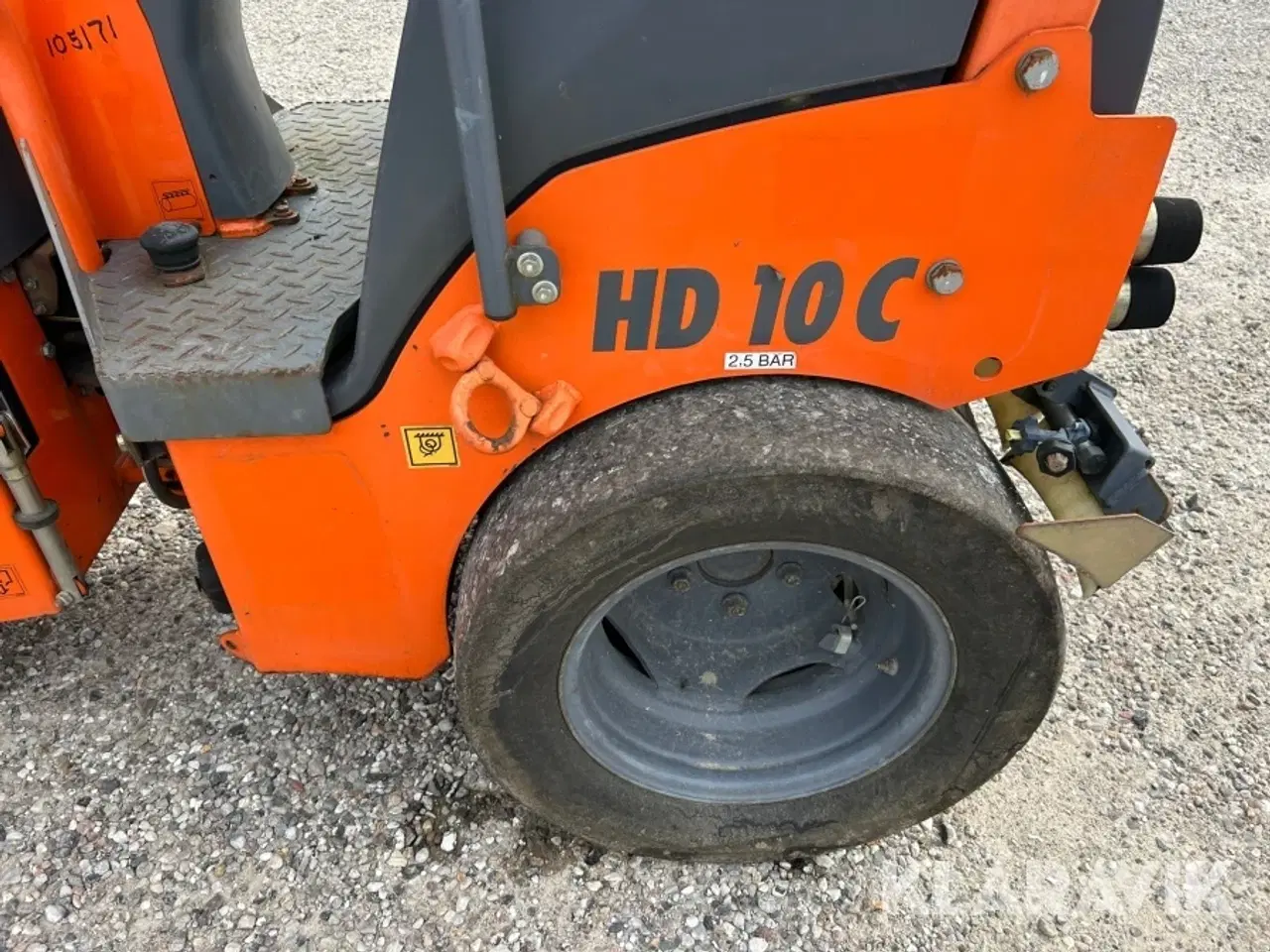 Billede 8 - Vejtromle HAMM HD10C