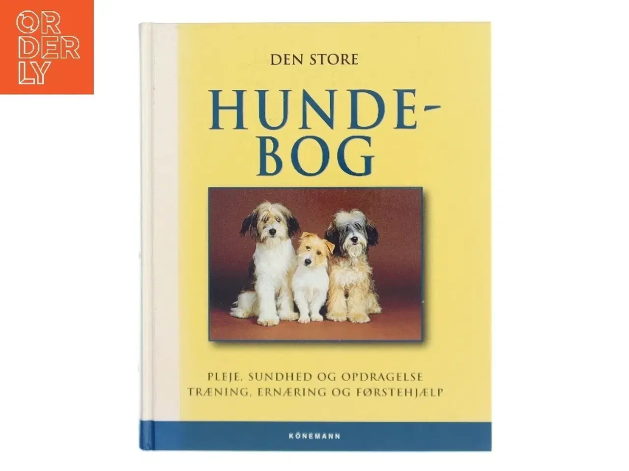 Billede 1 - Den store hundebog : pleje, sundhed og opdragelse, træning, ernæring og førstehjælp af <Bogens forfattere< (Bog)