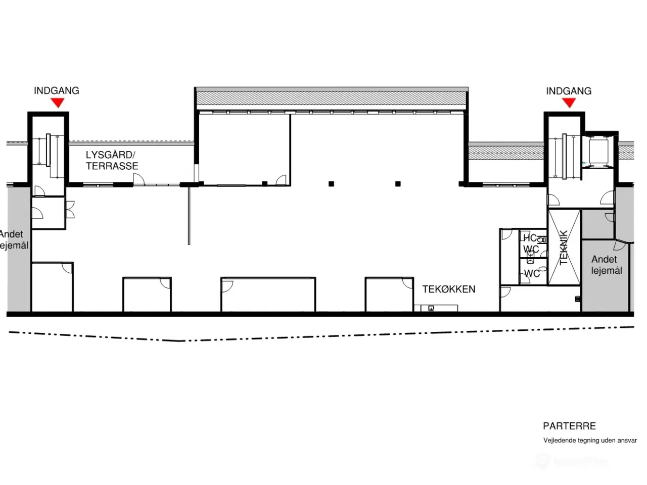 Billede 14 - Veleksponeret og markant kontorlejemål med højt til loftet ved ydre Ringvej