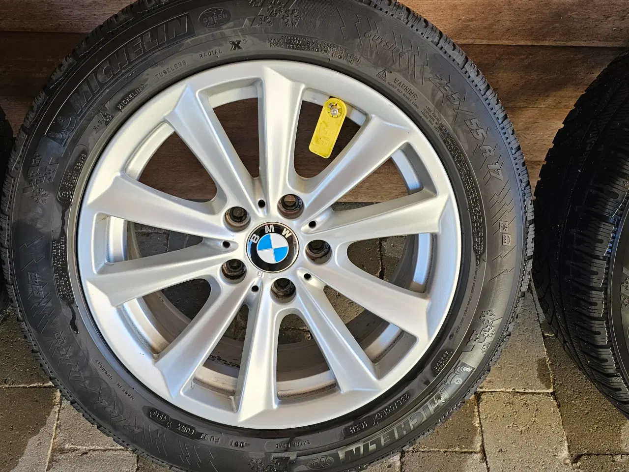 Billede 3 - BMW originale 17" fælge med vinterdæk – Michelin