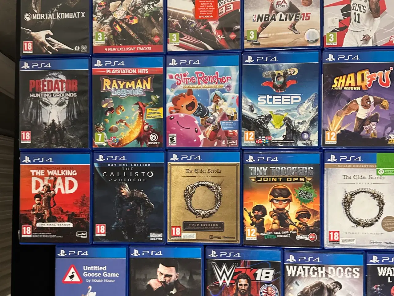 Billede 6 - 83 Stk Playstation 4 / PS4 Spil. De fleste til 100