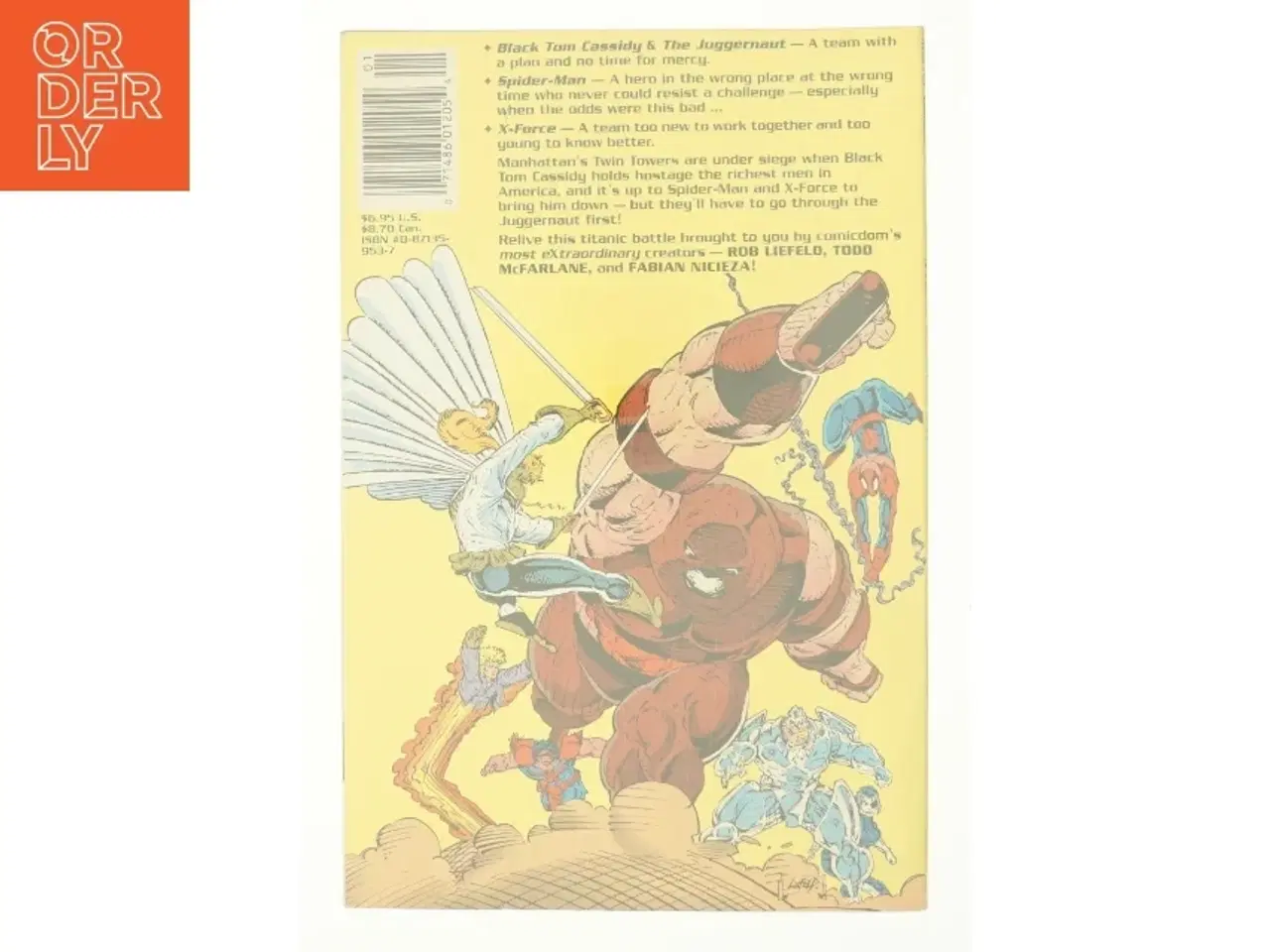 Billede 2 - X-force and spiderman: sabotage fra Marvel
