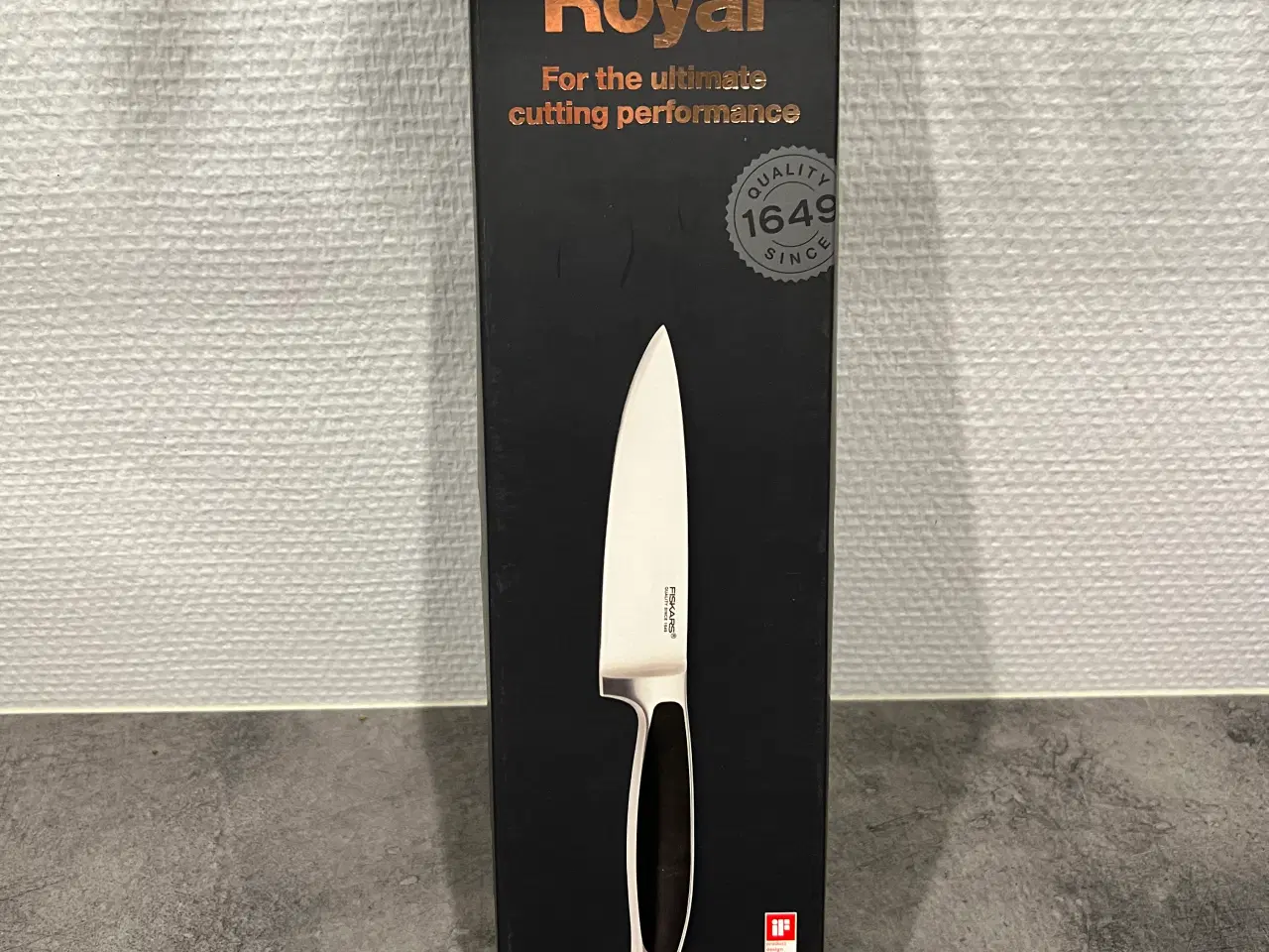 Billede 2 - Fiskars Royal cooks kniv