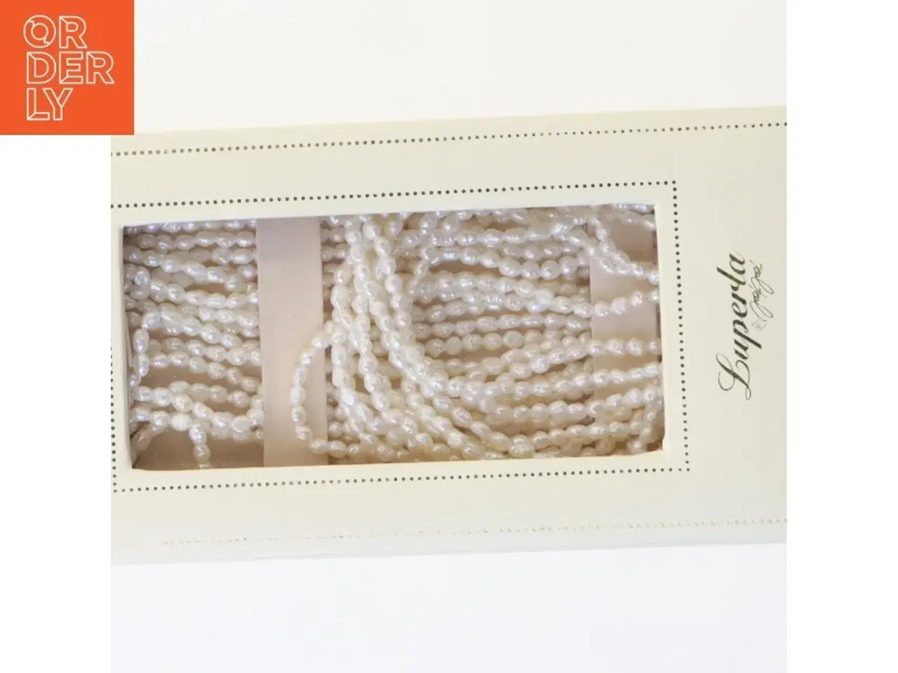 Billede 5 - Perlehalskæde samt armbånd fra Luperla (str. Halskæde, 50 cm, armbånd 24 cm)
