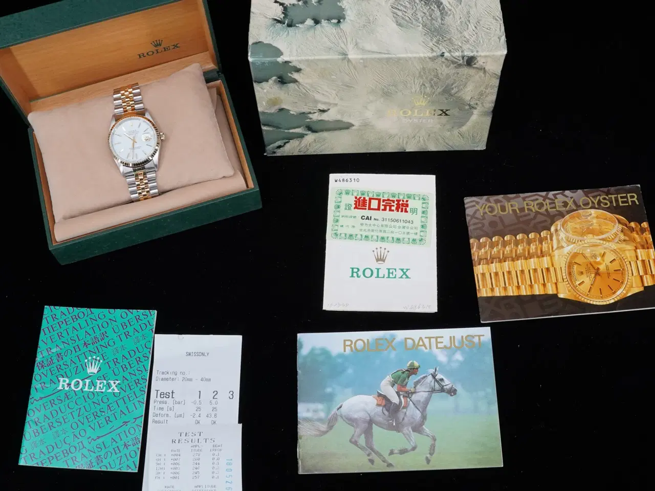 Billede 6 - Rolex Datejust 16233 36 mm 1995 hvid skive