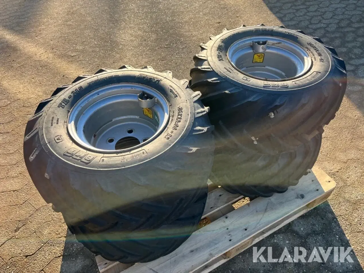 Billede 5 - Minilæsser hjul Giant 26x12.00-12