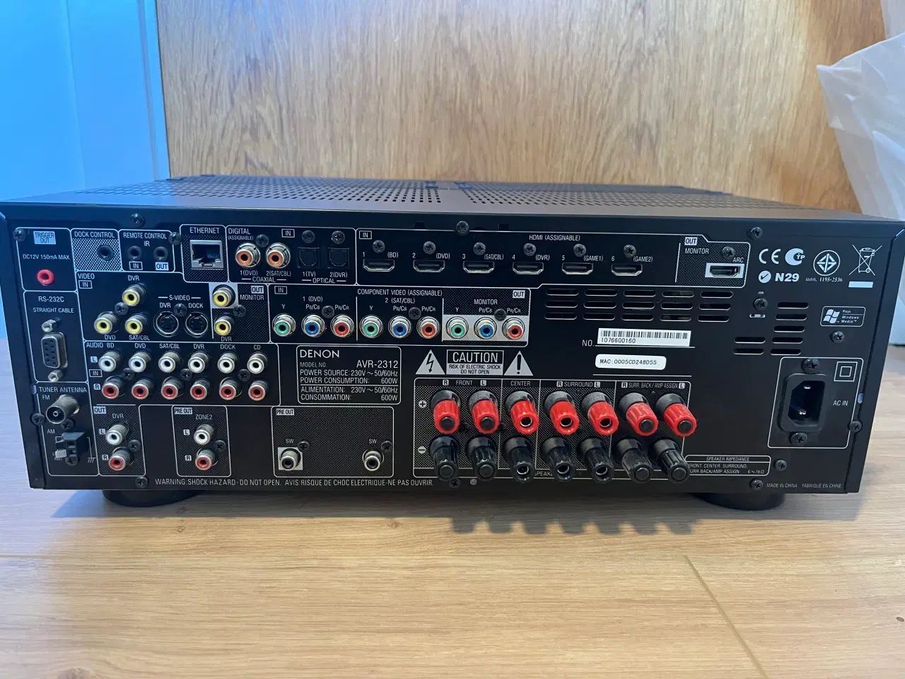 Billede 3 - Denon forstærker + KEF surround-anlæg