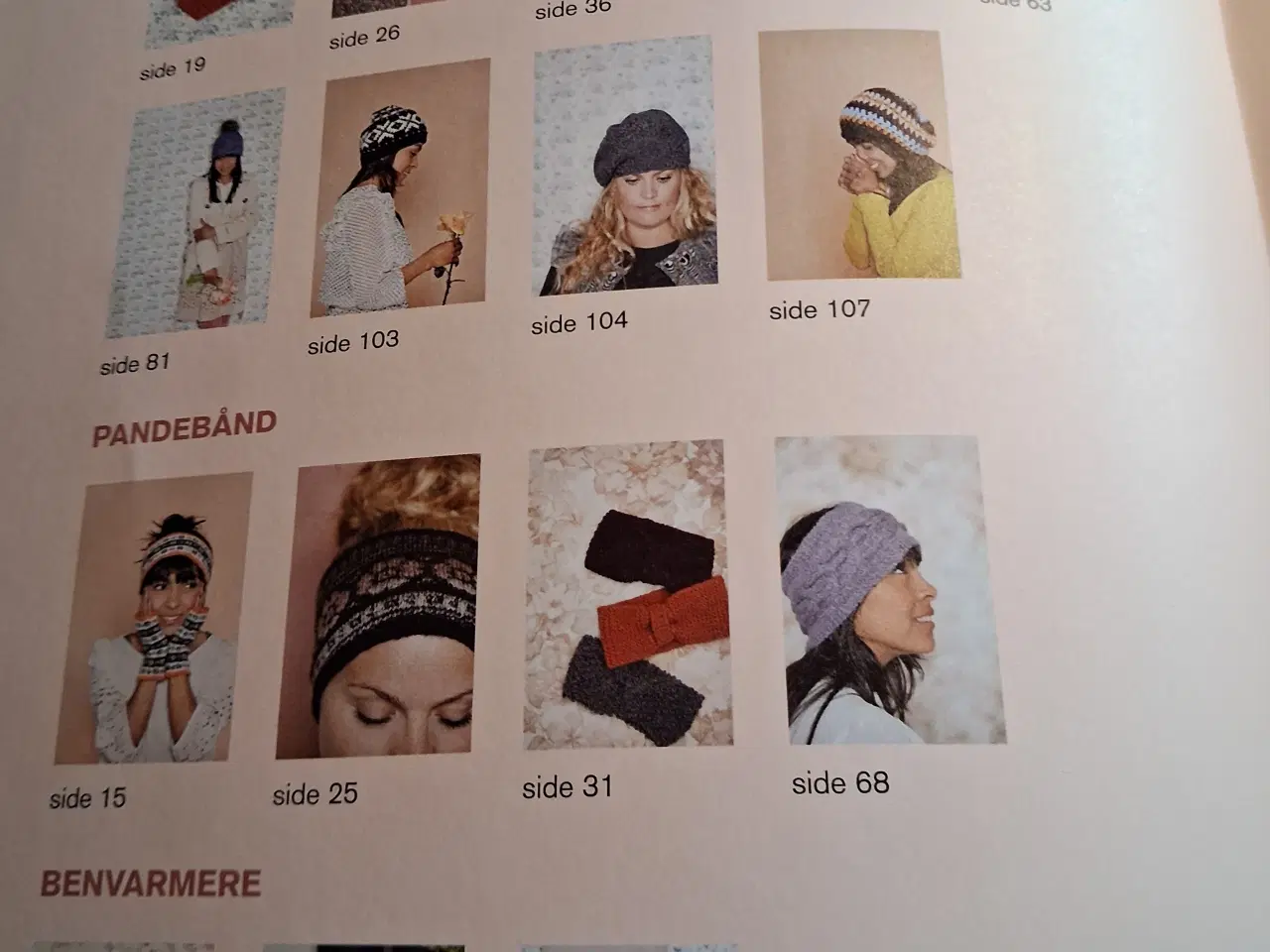 Billede 3 - Strik, huer, vanter, strømper og pandebånd