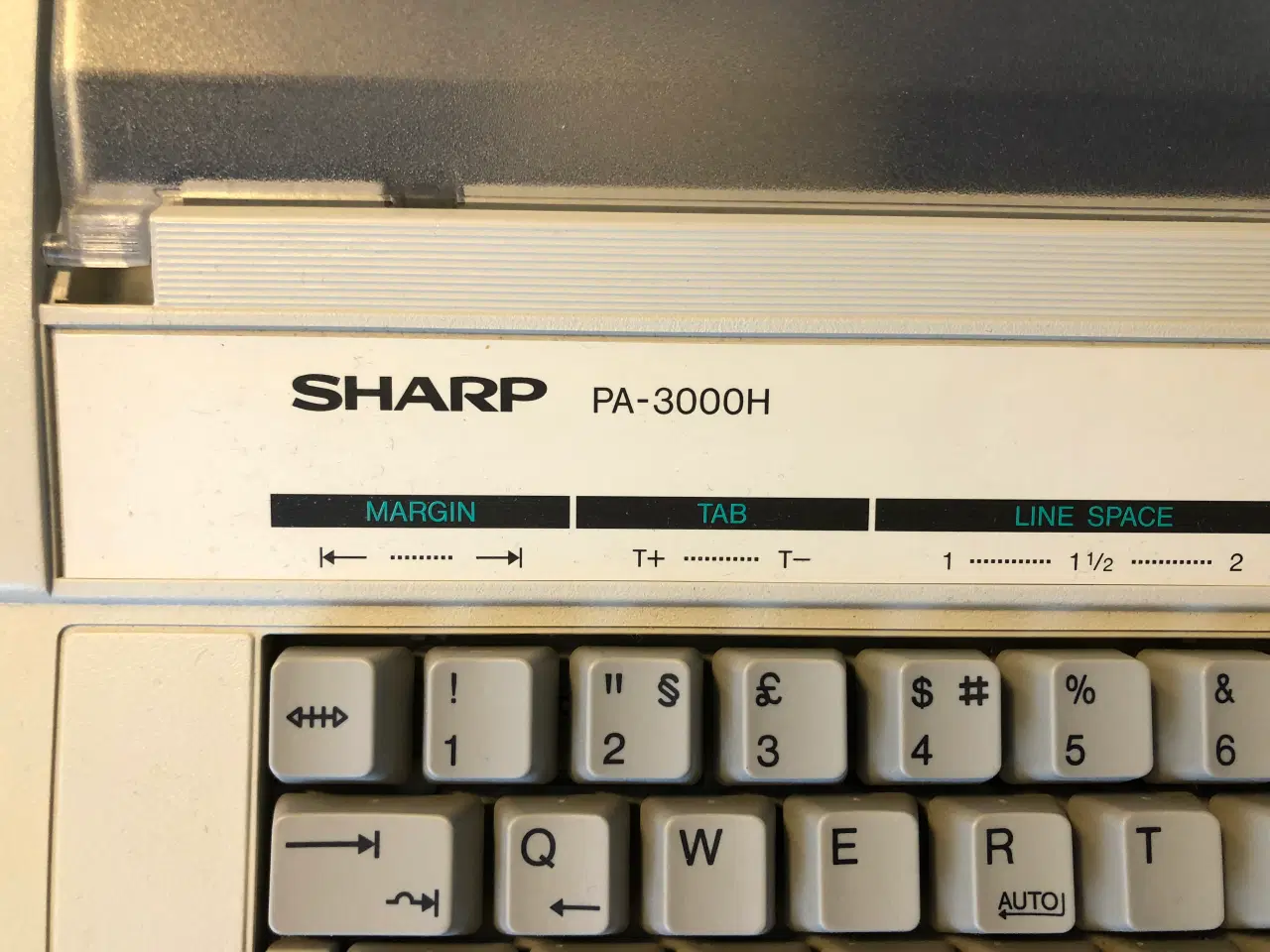 Billede 3 - Sharp PA-3000H skrivemaskine