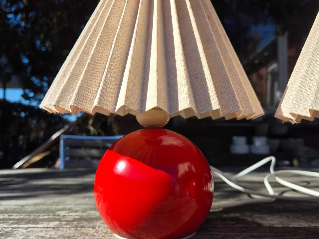 Billede 4 - Herlige runde bordlamper fra ABO Randers 