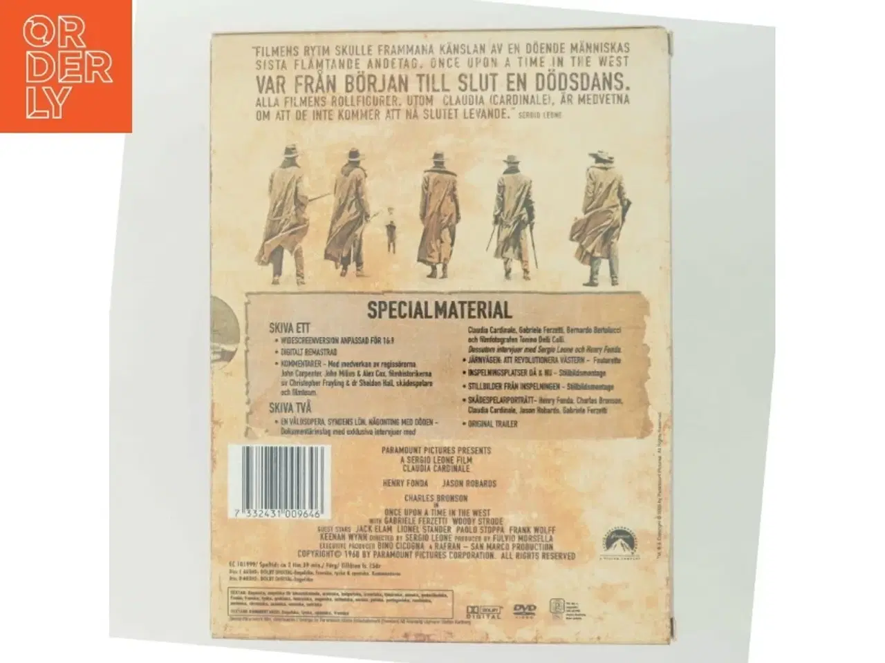 Billede 3 - Once Upon a Time in the West med Claudia Cardinale (DVD)