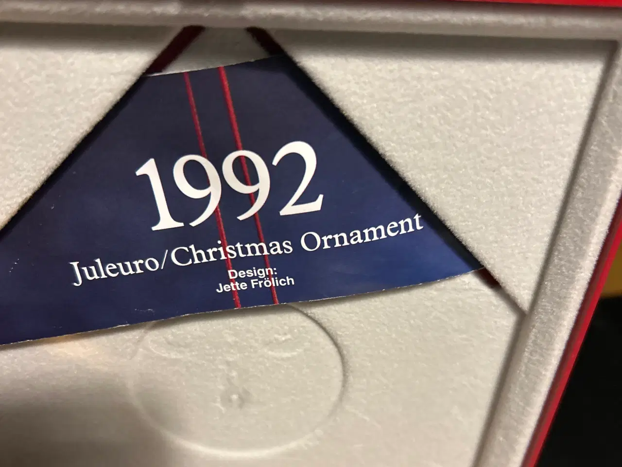 Billede 3 - George Jensen Juleuro 1992 spurveskjul 