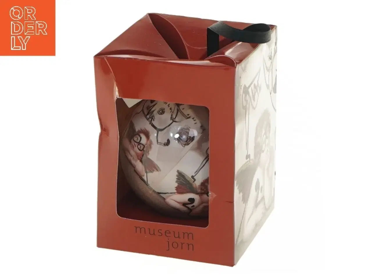 Billede 1 - Asger Jorn julekugle fra Museum Jorn (str. Ø 8 cm)