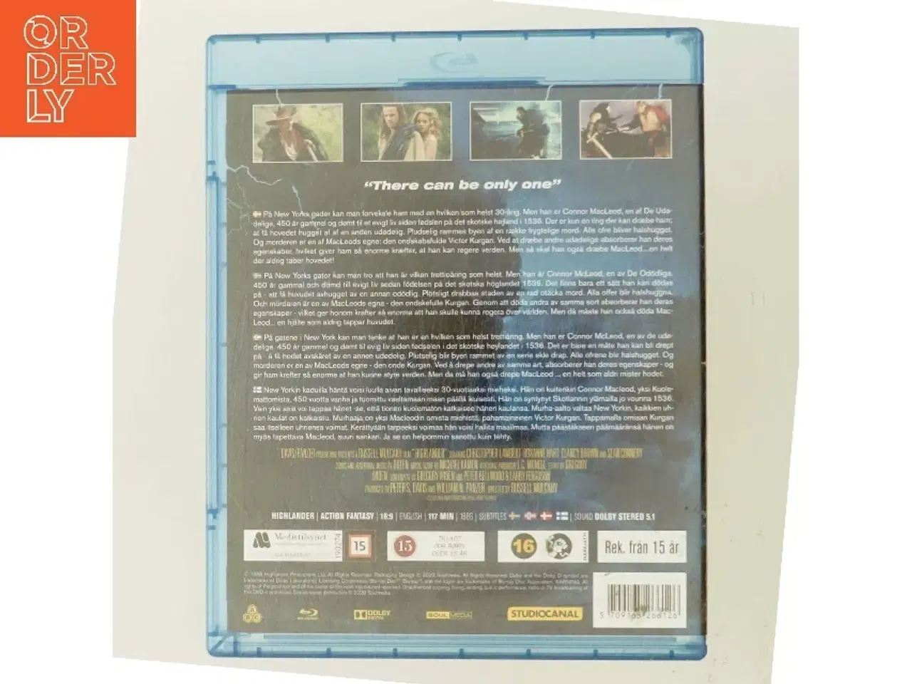 Billede 3 - Highlander med Christopher Lambert (DVD)