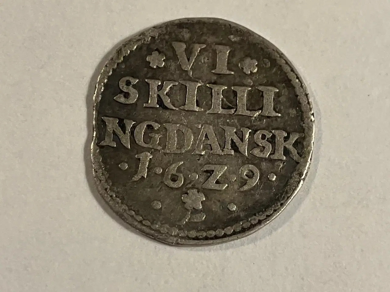 Billede 1 - 6 Skilling 1629 Danmark