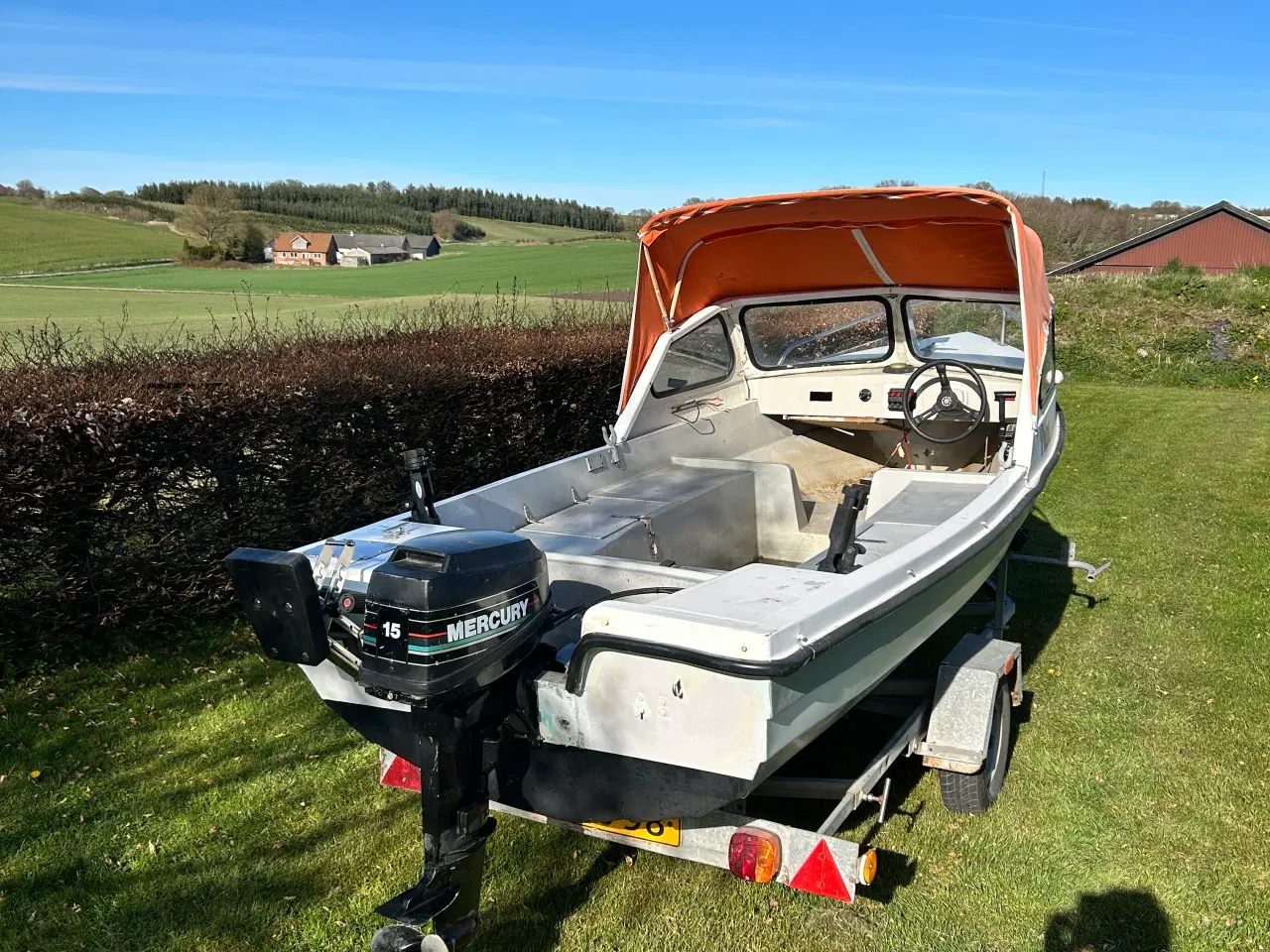 Billede 3 - Nordan 16 styrepult inklusiv trailer og motor 