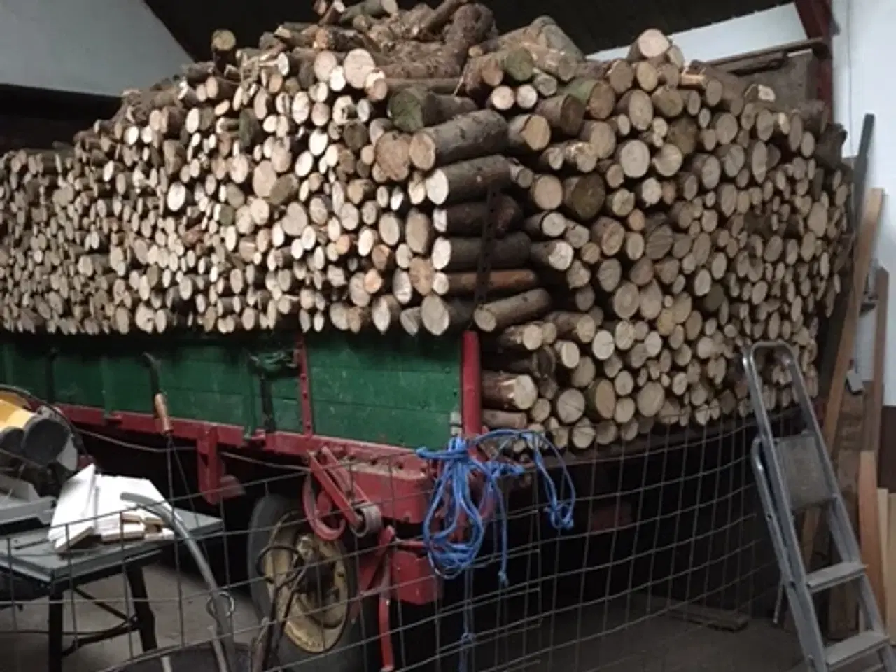 Billede 1 - Brænde Tørt gran