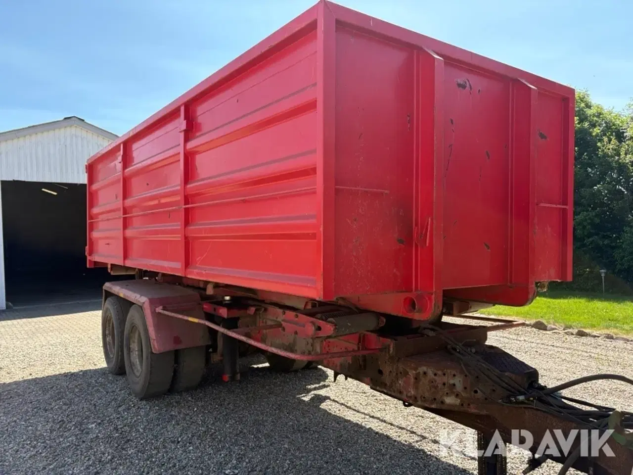Billede 4 - Container med vogn