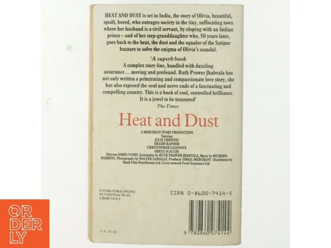 Billede 3 - Heat and dust af Ruth Prawer Jhabvala (Bog)