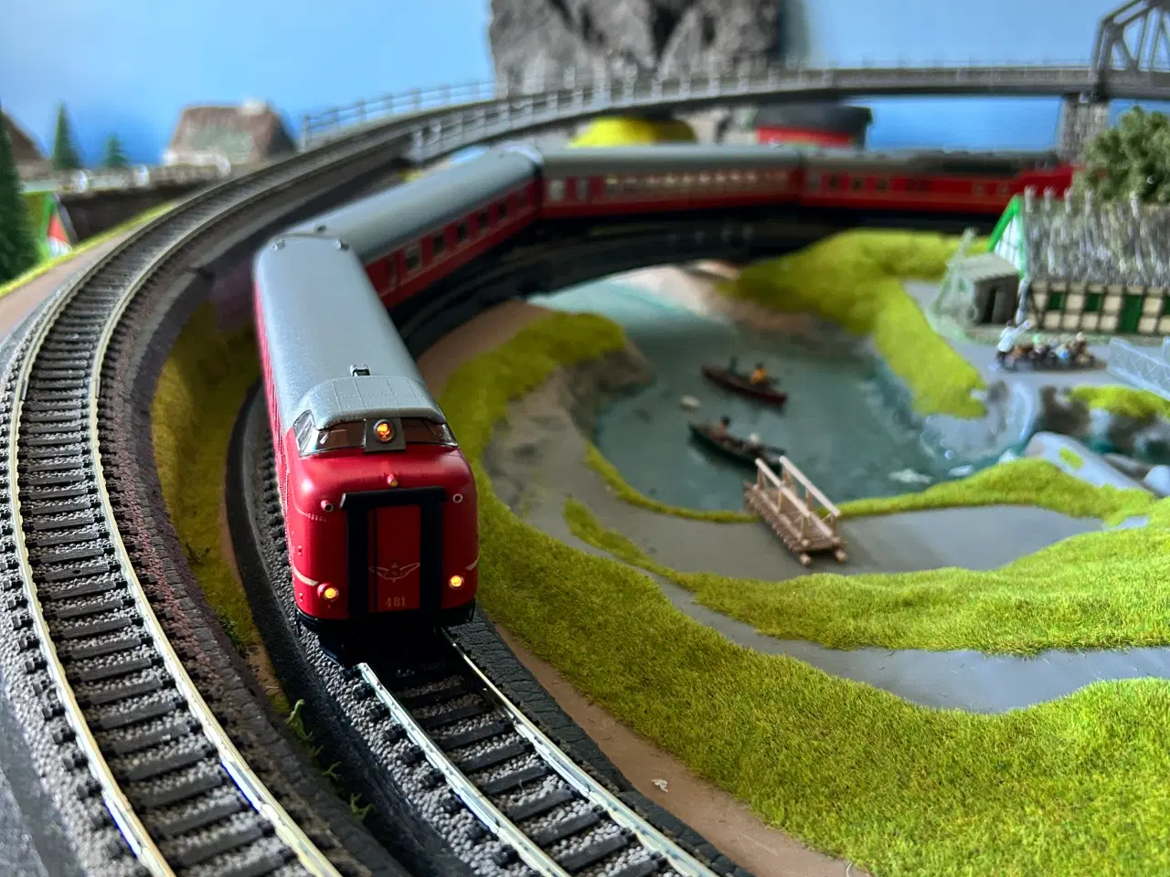 Billede 2 - Modeltog Roco DSB MA H0 digital DC, jævnstrøm.