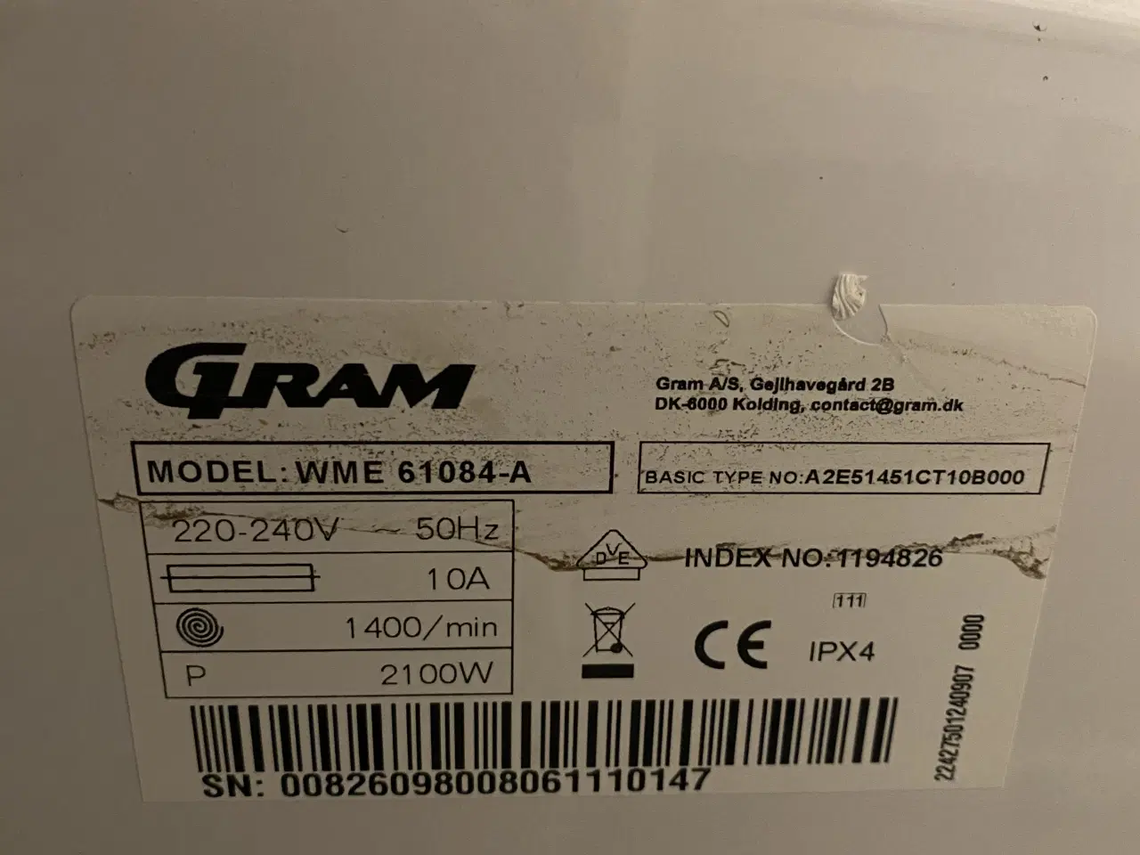 Billede 5 - Tørretumbleren : vaskemaskinen 