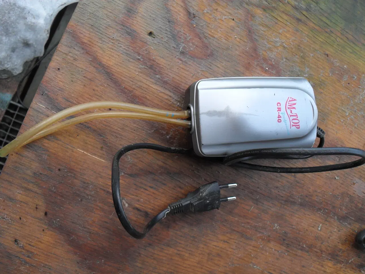 Billede 1 - akvarie luftpumpe am-top til 200-300 ltr. akv.