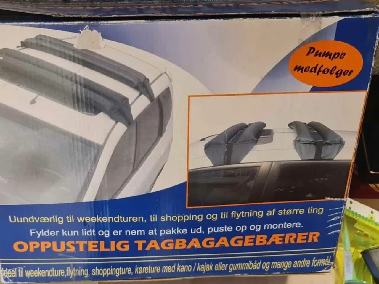 Billede 3 - Oppustelig tagbagagebærer