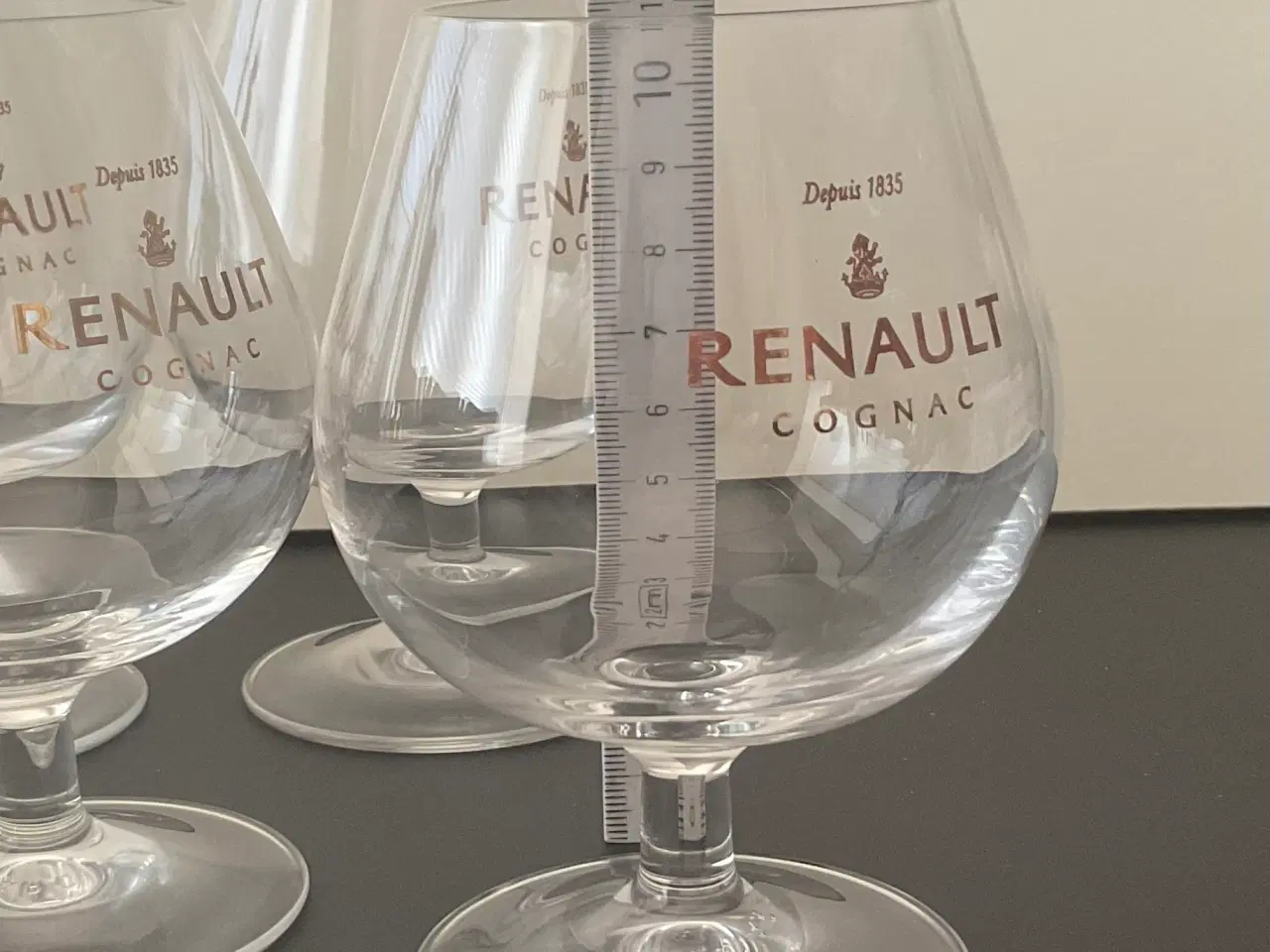 Billede 4 - Renault cognac glas 6 stk klart glas