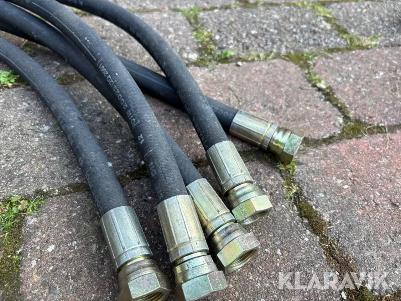 Billede 6 - Hydraulik slanger 5 stk