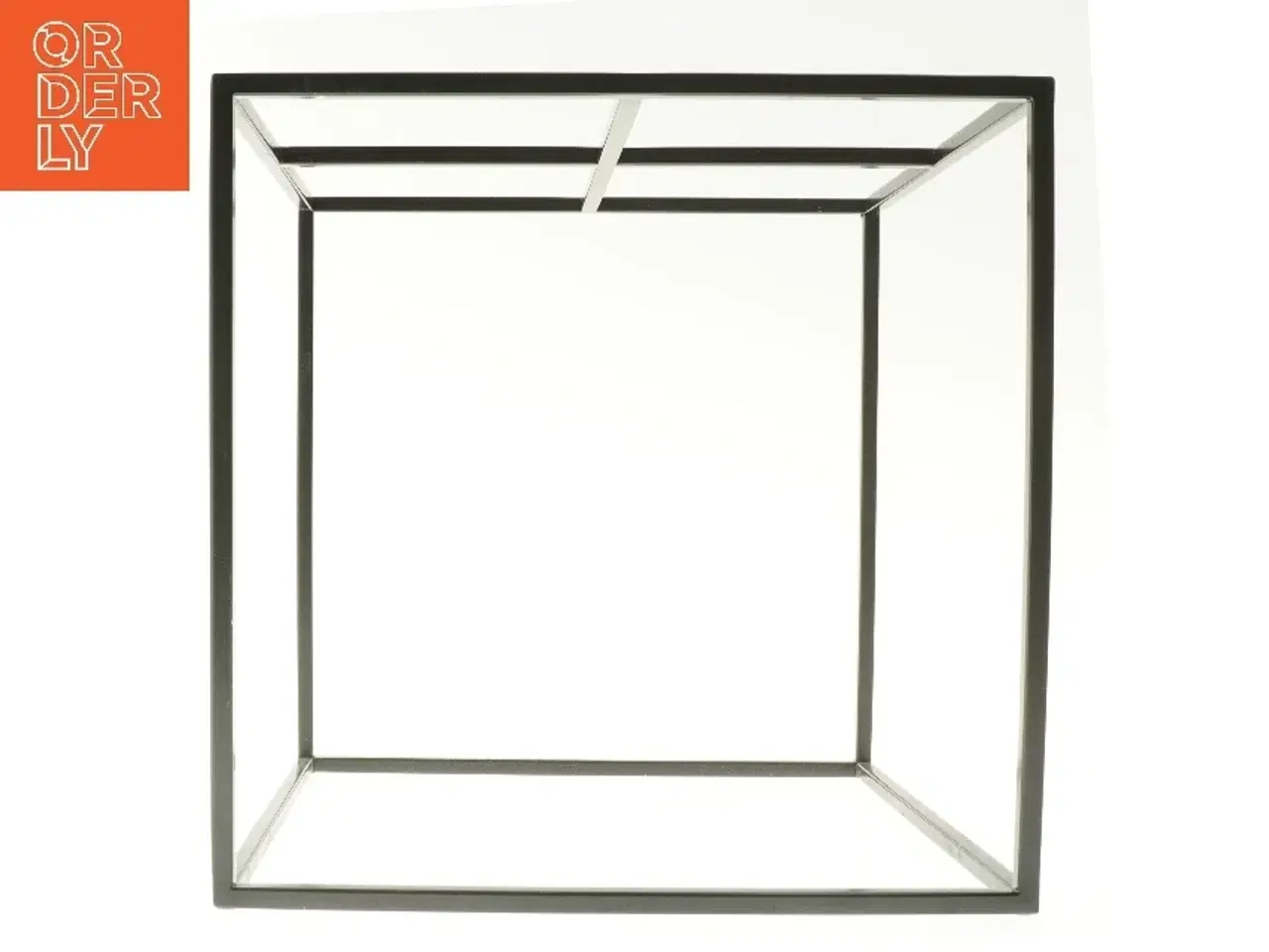 Billede 2 - Metalkube til dekoration (str. 30x30 cm)