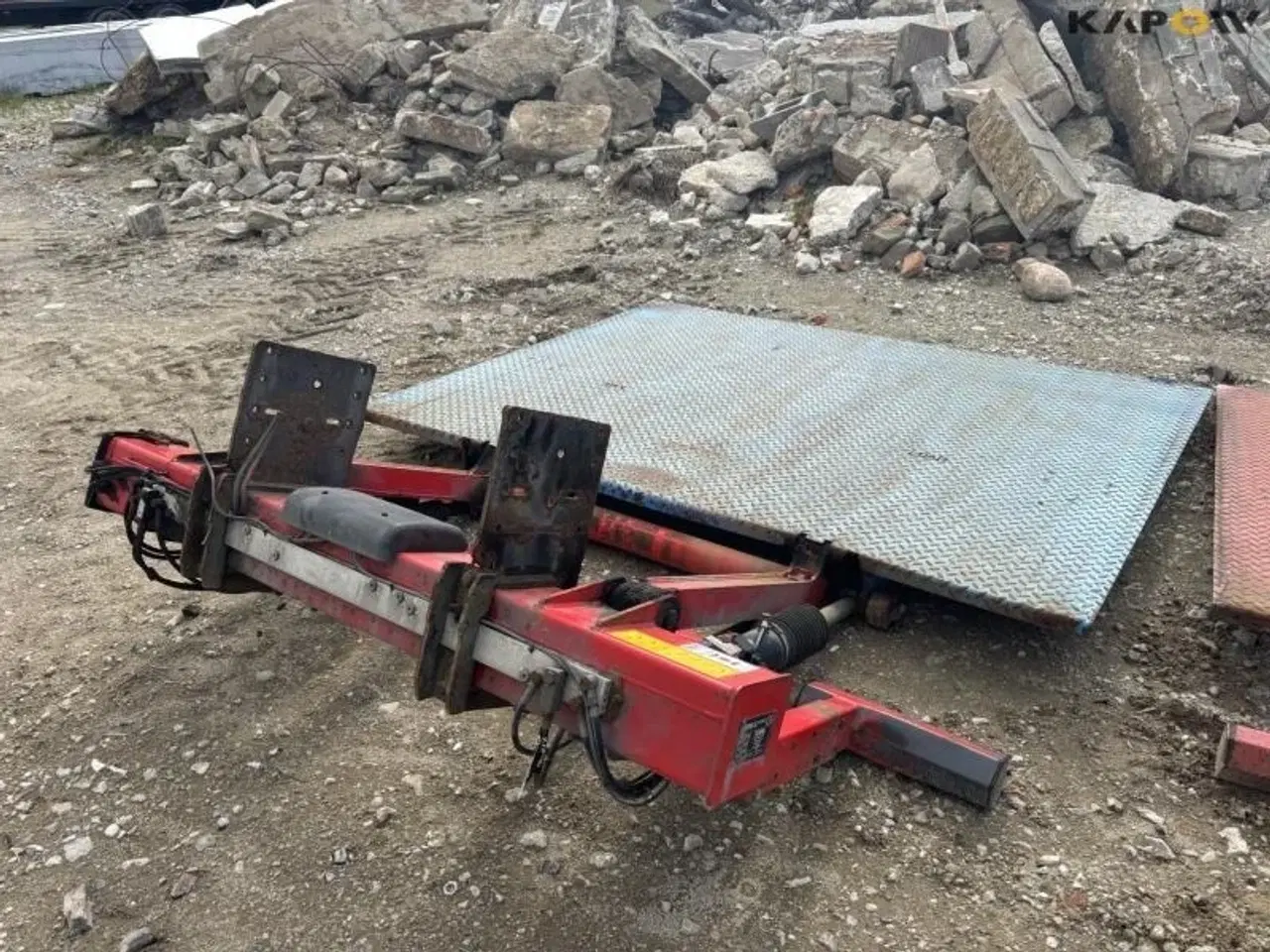 Billede 1 - - - - Baglift til sættevogn