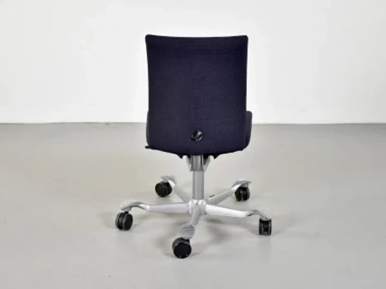 Billede 3 - Häg h04 4200 kontorstol med sort/blå polster