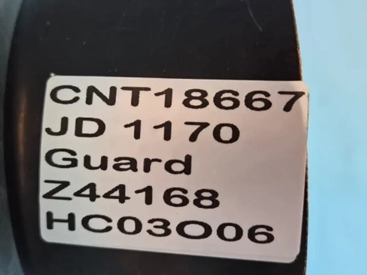 Billede 15 - John Deere 1170 Beskyttelsesskærm Z44168