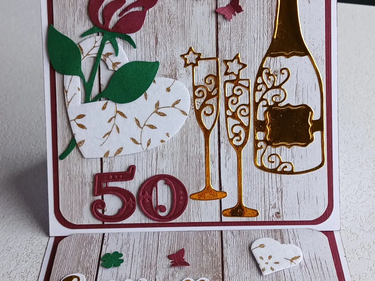 Billede 1 - Bryllupdags kort til salg