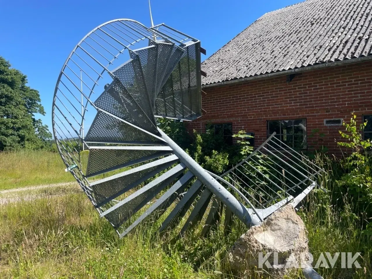 Billede 5 - Vinkeltrappe galvaniseret