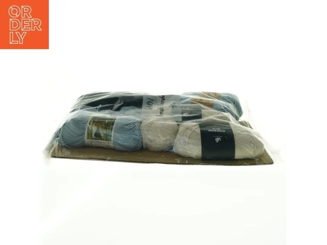 Billede 4 - Garnpakke, bomuld/bambus (410 gram)