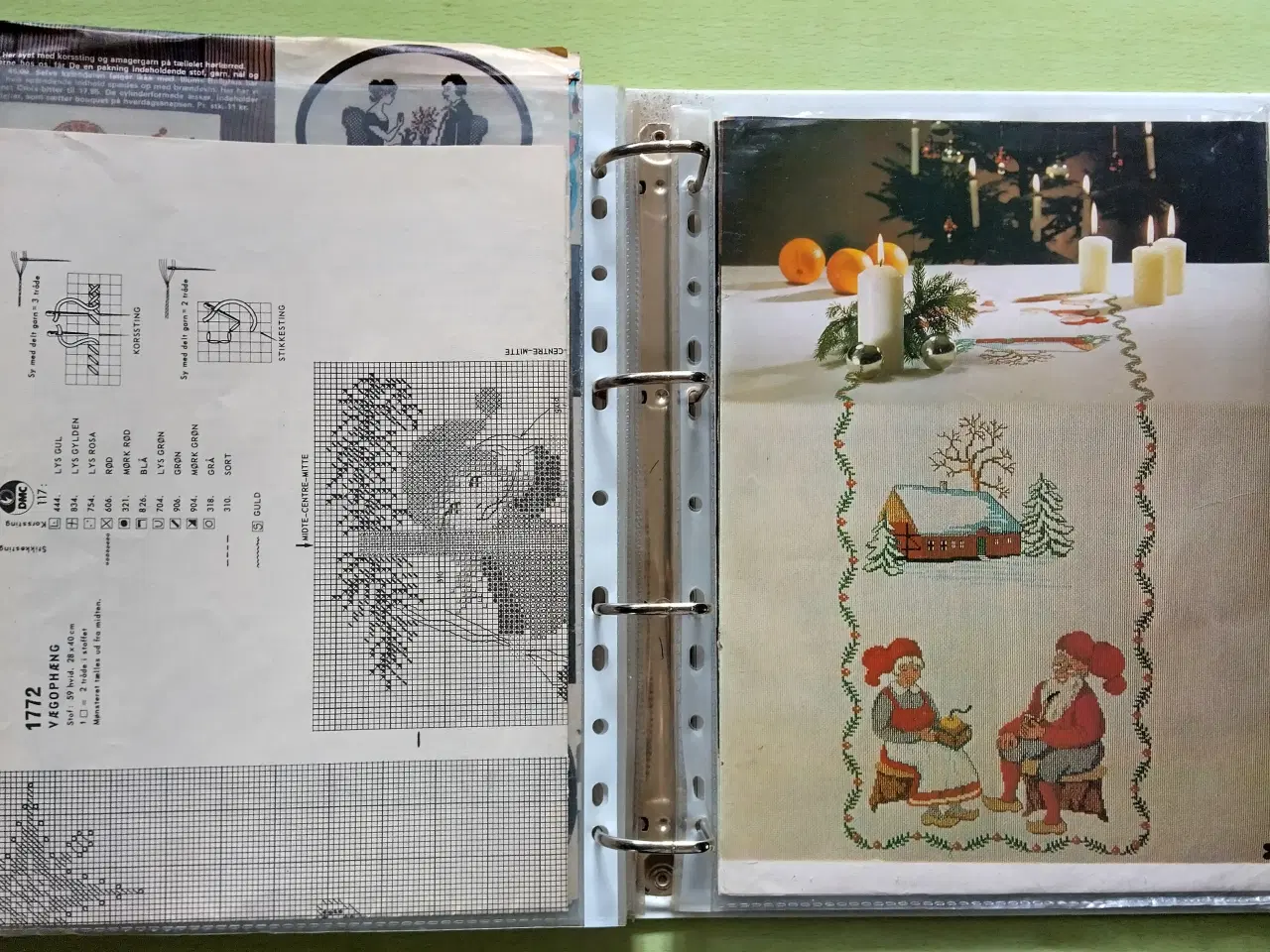 Billede 9 - 700 stk. Broderigarn - 4 broderier - hæklesæt