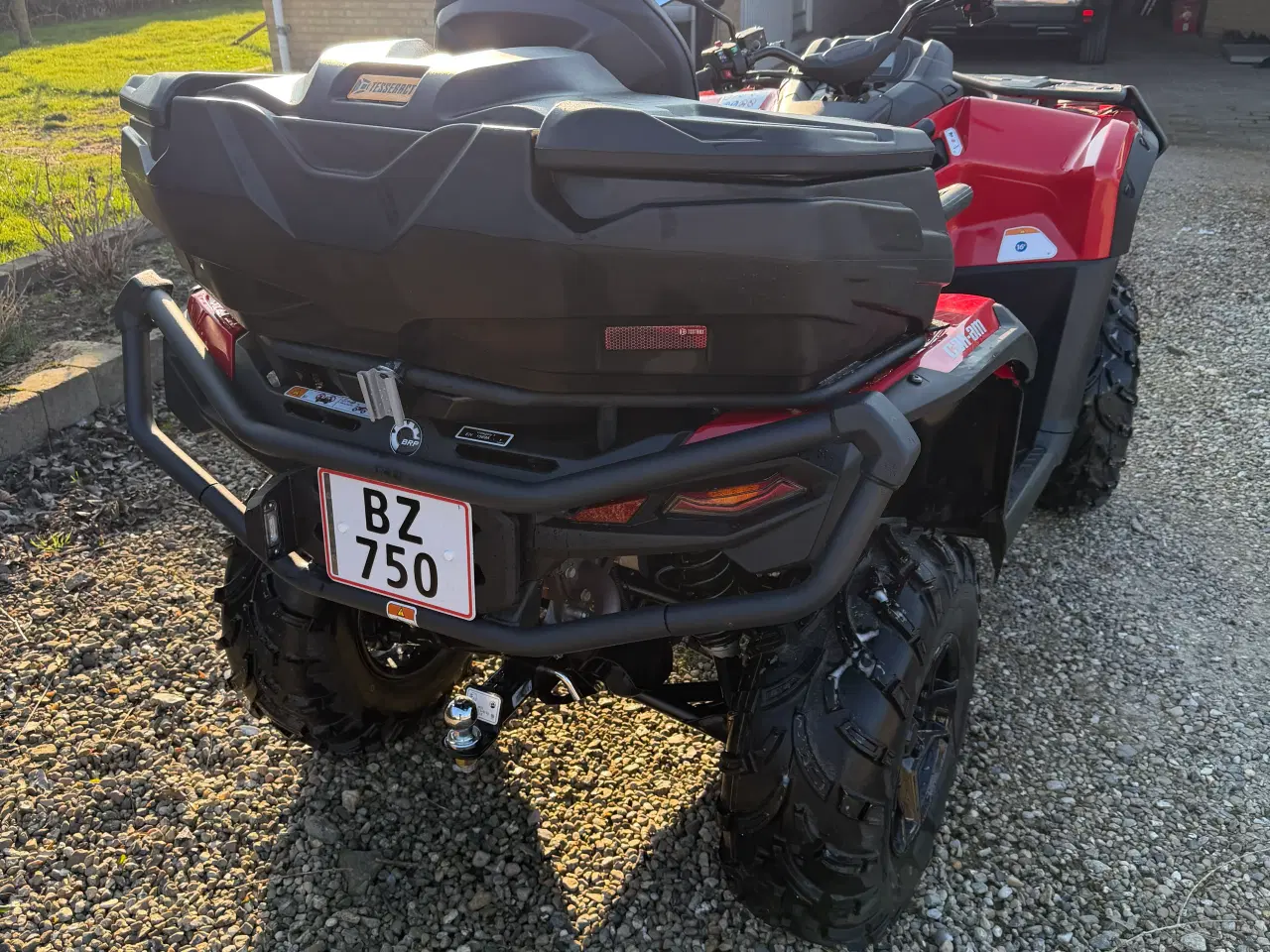 Billede 9 -  Can am 700 ccm som ny.