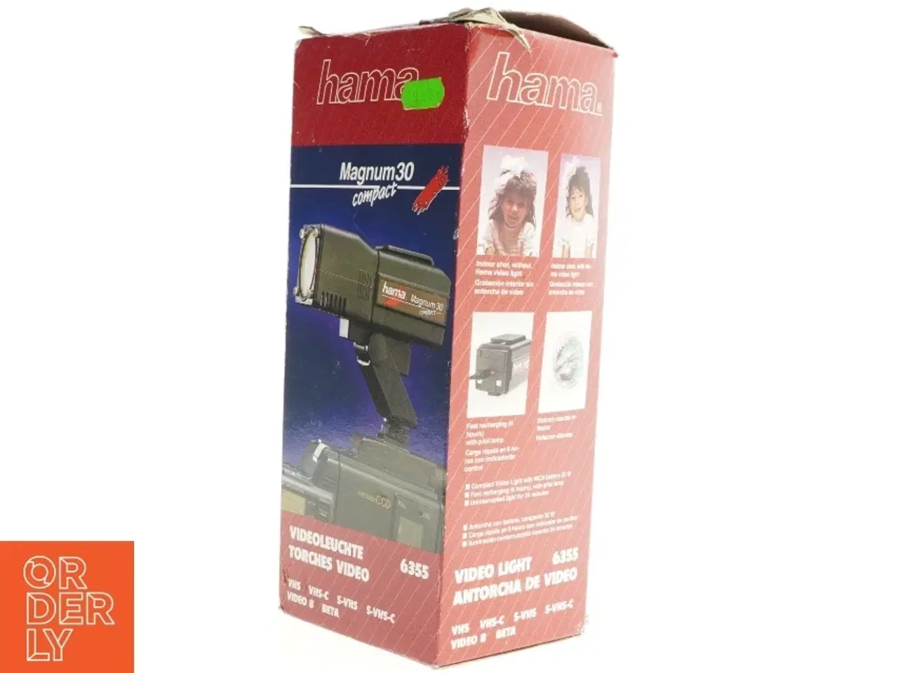 Billede 2 - Hama Magnum 30 Compact Videolys fra Hama (str. 15 x 6 cm)