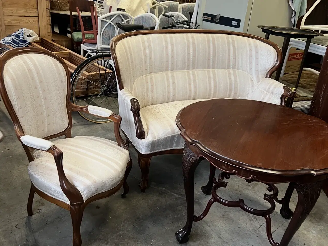 Billede 1 - Sofa stol bord