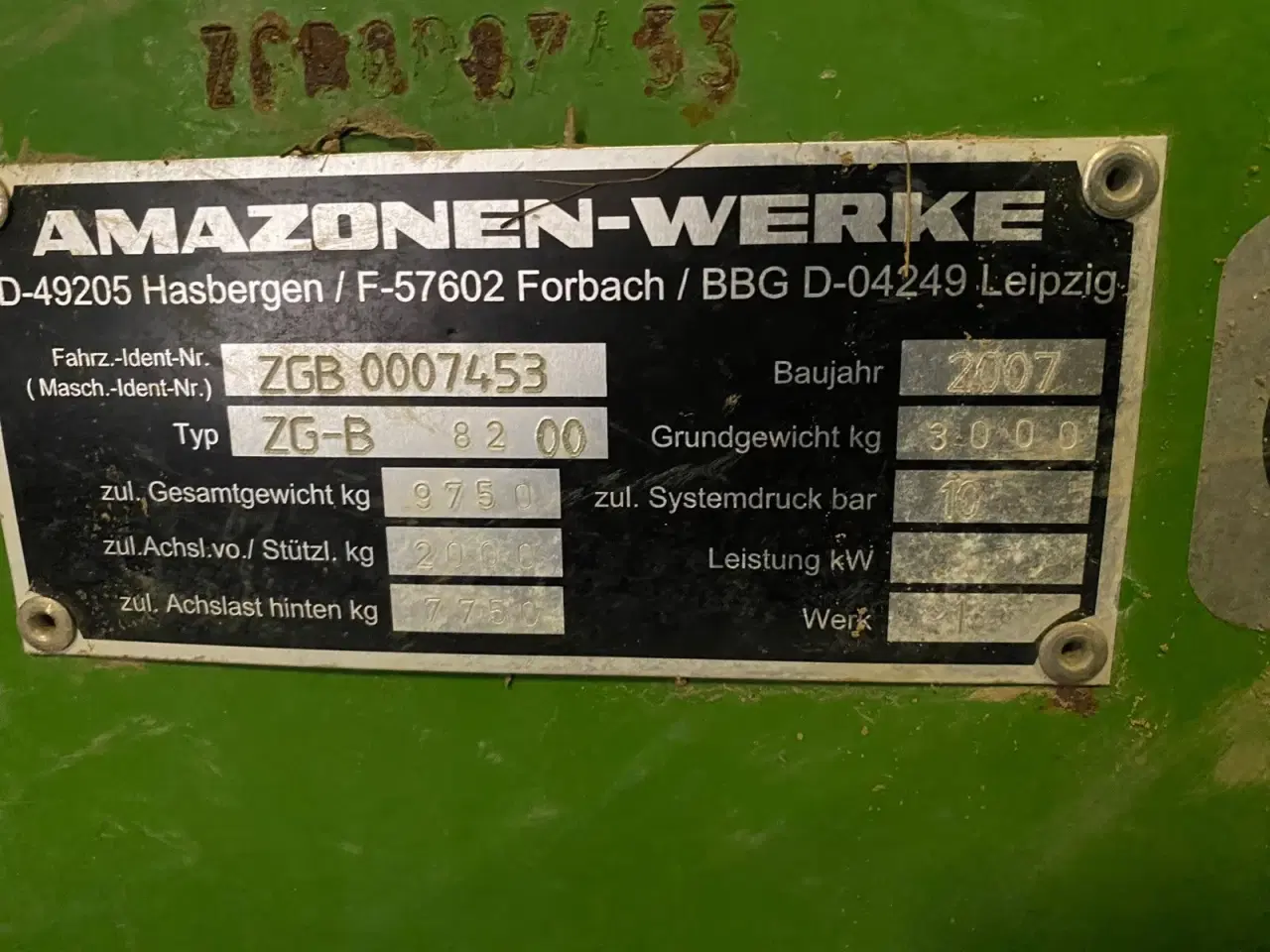 Billede 7 - Amazone ZG-B 8200 Drive